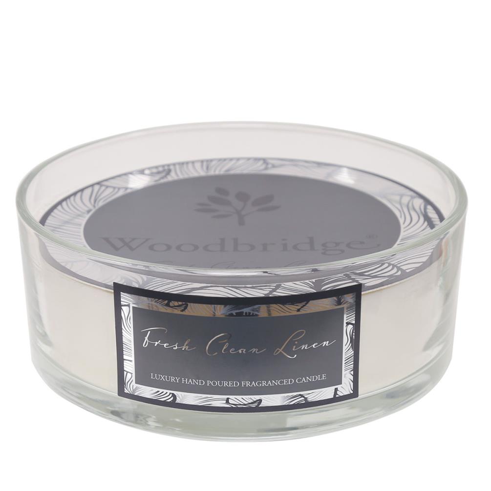 Woodbridge Fresh Clean Linen 5 Wick Candle £17.99